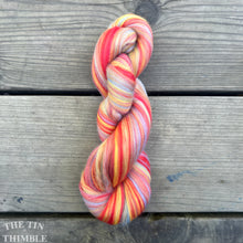 Load image into Gallery viewer, New Color! Multi-Colored Merino Wool Roving / 21.5 Micron - By the Ounce - Combed Merino Top for Felting, Weaving, Spinning - Six Colors!
