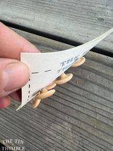 Load image into Gallery viewer, Antique Glass Buttons - 15mm Tan Glass Buttons - 1930s - Six