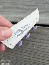 Load image into Gallery viewer, Antique Glass Buttons - 20mm and 13mm Czech Purple Glass Buttons - 1930s - Six of Each Size