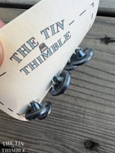 Load image into Gallery viewer, Antique Glass Buttons - Two Sizes Available - Metallic Glass Buttons - 1930s - Six