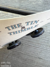 Load image into Gallery viewer, Antique Glass Buttons - Two Sizes Available - Black Czech Glass Buttons - 1920s - Four