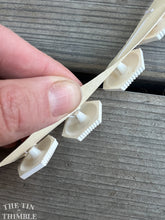 Load image into Gallery viewer, Vintage Plastic and Rhinestone Buttons - Card of Four - 23mm or 5/8 of an Inch