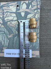 Load image into Gallery viewer, Vintage Wood Toggle Buttons - Card of Two - 15mm x 13mm