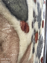 Load image into Gallery viewer, Botanical Printed Table Runner by Sharon Mansfield - Natural Leaves Printed on USA Produced 100% Wool Fabric - Colorfast & Washable