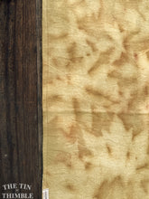 Load image into Gallery viewer, Botanical Printed Table Runner by Sharon Mansfield  - Natural Leaves Printed on USA Produced 100% Wool Fabric - Colorfast & Washable