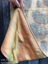 Load image into Gallery viewer, Botanical Printed Table Runner or Scarf by Sharon Mansfield  - Natural Leaves Printed on USA Produced 100% Wool Fabric - Colorfast & Washable