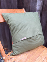 Load image into Gallery viewer, Handmade Wet Felted Pillow by Sharon Mansfield  - Wool & Silk Fibers with Envelope Back - Approximately 15" x 15"