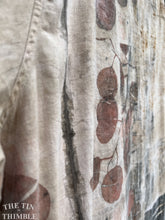 Load image into Gallery viewer, Botanical Printed Shirt by Sharon Mansfield - Men's XXL - Real Leaves Printed on Quality 100% Cotton Shirt - Colorfast & Machine Washable