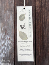 Load image into Gallery viewer, Botanical Printed Shirt by Sharon Mansfield - Men's XL - Real Leaves Printed on Quality 100% Silk Shirt - Colorfast & Machine Washable