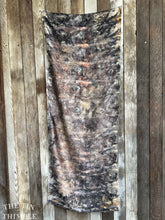 Load image into Gallery viewer, Eucalyptus Leaf Printed Pure Silk Scarf by Sharon Mansfield  - Luxurious Shiny Silk Charmeuse - Colorfast & Washable