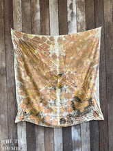 Load image into Gallery viewer, Botanical Printed Pure Silk Scarf by Sharon Mansfield  - Natural Leaves Printed on Luxurious Shiny Silk - Colorfast & Washable