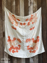 Load image into Gallery viewer, Eucalyptus Leaf Printed Pure Silk Scarf by Sharon Mansfield - Luxurious Shiny Silk Charmeuse - Colorfast & Washable