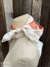 Load image into Gallery viewer, Eucalyptus Leaf Printed Pure Silk Scarf by Sharon Mansfield - Luxurious Shiny Silk Charmeuse - Colorfast & Washable