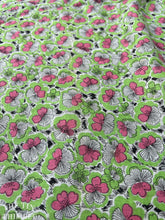 Load image into Gallery viewer, Vintage Floral Flour Sack Plain Weave Cotton - Multiple Yards Available - 34" Wide