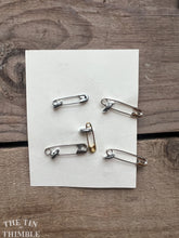 Load image into Gallery viewer, Vintage Norwegian Pewter Buttons - Scandinavian Silver Button for Sweaters and Knitwear - Set of 6