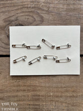 Load image into Gallery viewer, Vintage Norwegian Pewter Buttons - Scandinavian Silver Button for Sweaters and Knitwear - Set of 6