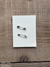 Load image into Gallery viewer, Norwegian Pewter Buttons - Vintage Scandinavian Silver Buttons for Sweaters and Knitwear - 20mm