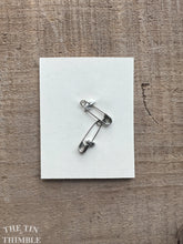 Load image into Gallery viewer, Norwegian Pewter Reindeer Buttons - Vintage Scandinavian Silver Buttons for Sweaters and Knitwear - 20mm