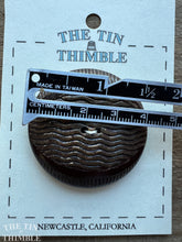 Load image into Gallery viewer, Vintage Carved Wood Button - Single Button - 43mm (1 5/8 Inch)