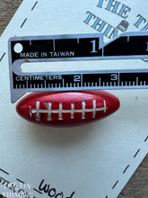 Load image into Gallery viewer, Vintage Wood Football Toggle Closure - Single - 31mm x 13mm