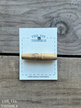 Load image into Gallery viewer, Vintage Wood Large Toggle Closure - Single - 60mm (2 1/4 Inches) x 13mm