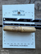 Load image into Gallery viewer, Vintage Wood Large Toggle Closure - Single - 60mm (2 1/4 Inches) x 13mm