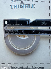 Load image into Gallery viewer, Vintage Mother of Pearl Button - 37 mm (1 3/8 Inch) - Single Opalescent Large Shell Button