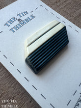 Load image into Gallery viewer, Vintage Bakelite Buttons - Single Two-Color Bakelite Button - 45mm (1 3/4 Inch) x 22mm