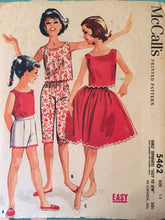 Load image into Gallery viewer, Girl's Dress Pattern McCall's #5462 Girl's Vintage Size 14 Waist 26" - Vintage McCalls Pattern / Sewing Pattern / 60s Pattern - Incomplete