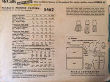 Load image into Gallery viewer, Girl's Dress Pattern McCall's #5462 Girl's Vintage Size 14 Waist 26" - Vintage McCalls Pattern / Sewing Pattern / 60s Pattern - Incomplete