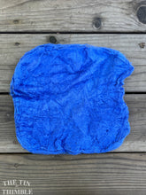 Load image into Gallery viewer, Silk Mulberry Hankies for Spinning or Felting in Dream Blue / 3 Grams / 100% Silk Hankies