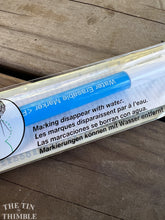 Load image into Gallery viewer, Water Soluble Marking Pen - Blue - Wet to Erase Marker for Sewing, Embroidery and Crafts - Clover Brand