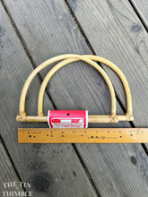 Load image into Gallery viewer, Rattan Purse Handles - Set of 2 - Bamboo Bag Handles - 9&quot; x 5.5&quot;
