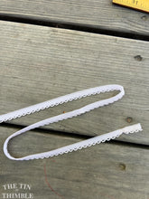 Load image into Gallery viewer, Lavender Picot Trim - Purple Lingerie Trim by the 1/2 Yard