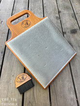 Load image into Gallery viewer, Blending Board by Clemes & Clemes - Handmade Cherry Blending Board for Drum Carding and Felting - Made in California, USA