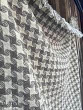 Load image into Gallery viewer, Handwoven Pure Wool Throw Blanket - Pinwheel Pattern - Wool Grown, Spun and Woven in Northern California - 100% USA Made by Women