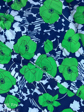 Load image into Gallery viewer, Authentic Vintage 1972 100% Polyester Floral Fabric - By the Yard