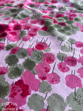 Load image into Gallery viewer, Authentic Vintage 1950s 100% Cotton Fabric - By the Yard - Hemmed Tablecloth