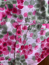 Load image into Gallery viewer, Authentic Vintage 1950s 100% Cotton Fabric - By the Yard - Hemmed Tablecloth