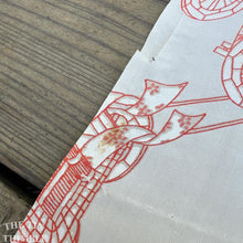 Load image into Gallery viewer, Japanese Kimono Fabric, Authentic Vintage - 14.5" x 40" - Synthetic Smooth Weave - Flawed