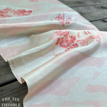 Load image into Gallery viewer, Japanese Kimono Fabric, Authentic Vintage - 14.5" x 42" - Pure Silk Habotai - Flawed