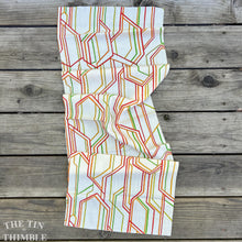 Load image into Gallery viewer, Japanese Kimono Fabric, Authentic Vintage - 14" x 40" - Synthetic Fiber and Vibrant Colors