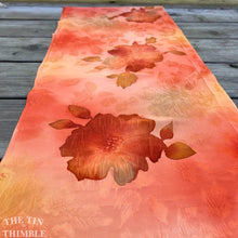 Load image into Gallery viewer, 100% Silk Japanese Kimono Fabric, Authentic Vintage - 15" x 40"