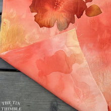 Load image into Gallery viewer, 100% Silk Japanese Kimono Fabric, Authentic Vintage - 15" x 40"