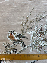 Load image into Gallery viewer, Authentic Vintage Mid Century Printed Silk Home Decorator Weight Asian Print Fabric - 48" x 32"