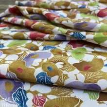 Load image into Gallery viewer, Japanese Kimono Fabric, Authentic Vintage - 14" x 64" with Lovely Texture - Polyester