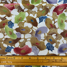 Load image into Gallery viewer, Japanese Kimono Fabric, Authentic Vintage - 14" x 64" with Lovely Texture - Polyester