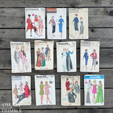 Load image into Gallery viewer, 10 Vintage Simplicity, Butterick Sewing Patterns - Bust 32/33 - PL41 - B5071 B6561 B7824 B3399 B5960 B5174 B7541 B7611 B4306 B3341 S8194