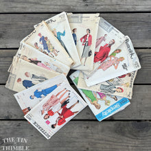 Load image into Gallery viewer, 10 Vintage Simplicity, Butterick Sewing Patterns - Bust 32/33 - PL41 - B5071 B6561 B7824 B3399 B5960 B5174 B7541 B7611 B4306 B3341 S8194