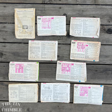 Load image into Gallery viewer, 10 Vintage Simplicity Sewing Patterns - Bust 32.5 - PL42 - Simplicity 4356 7868 4859 8585 4995 7794 8028 8585 4393 5545 8351